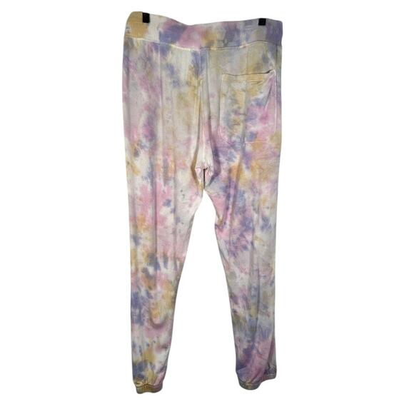 Young Fabulous & Broke Weekender Joggers L Tie Dye Sweatpants Drawstring - Picture 2 of 8